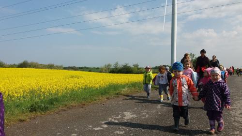 Pěší výlet do&nbsp;Jankovy rokle - pálení čarodějnic 1