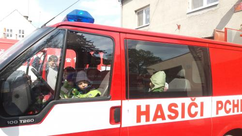 Návštěva hasičské zbrojnice